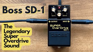 Boss  SD1 Super Overdrive Pedal Demo [upl. by Madelon18]