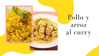 Pollo y arroz al curry [upl. by Evelunn]