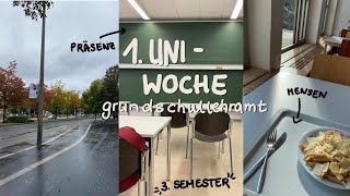 Erste Uniwoche  Grundschullehramt Stundenplan Präsenzveranstaltungen Organisation 3 Semester [upl. by Hannavas]