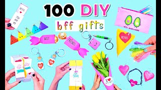 100 DIY GIFTS FOR BEST FRIEND YOU WILL LOVE [upl. by Ylremik]