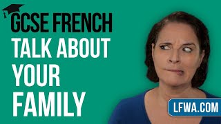 GCSE French Speaking My Family [upl. by Mathews]