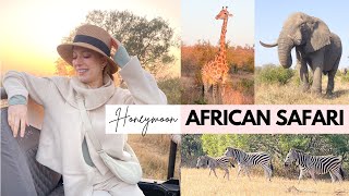 Honeymoon Vlogs Part 33 AFRICAN SAFARI Luxury Stay at Dulini in Sabi Sands Kruger National Park [upl. by Winifred]