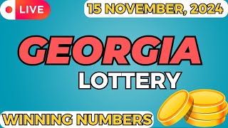 Georgia Midday Lottery Results For  15 Nov 2024  Cash 3  Cash 4  Cash 5  Cash Pop  Powerball [upl. by Atinoj]