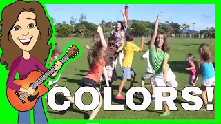 Colors Song । Color Dance for Children। Nursery Rhyme Songs for kids । Patty Shukla  DVD Version [upl. by Pamelina]