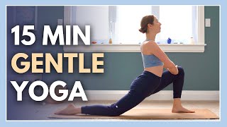 15 min Gentle Yoga for Flexibility amp Stress Reduction [upl. by Eibbed448]