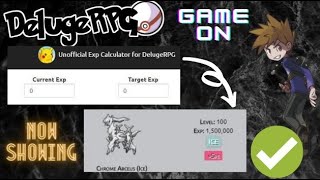 Delugerpg How to use Exp Calculator for getting Exact Exp  Easy and Working way to Get Exact Exp [upl. by Akenet175]