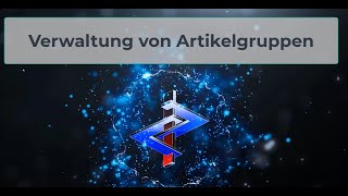 Verwaltung und Verwendung von Artikelgruppen in Chemges von DRSoftware [upl. by Jasik]