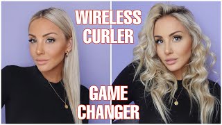 WYLERA  TESTING CORDLESS AUTOMATIC HAIR CURLER REVIEW  HONEST OPINION [upl. by Ferro619]