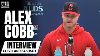 Alex Cobb Discusses Emotions Getting Traded to Cleveland ALDS Series vs Tigers amp Battling Injuries [upl. by Ayaros]