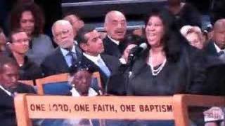 Aretha sings at the funeral of Miss Rosa Parks [upl. by Bittencourt]