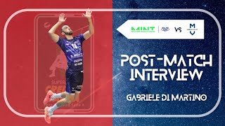 GABRIELE DI MARTINO  Postmatch interview vs Modena [upl. by Sane]