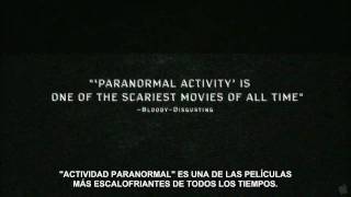 Actividad Paranormal  Trailer Subtitulado HD 720 [upl. by Anomis305]