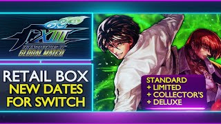 The King of Fighters XIII Global Match  RETAIL EDITIONS for Nintendo Switch [upl. by Arait]