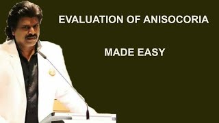 EVALUATION OF ANISOCORIA MADE EASY [upl. by Sokram]