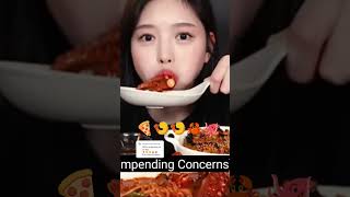 asmr boki🐙🦀EatwithBoki Giorgia17asmr 4yourpage mukbang eatsounds eating sub [upl. by Adihahs]