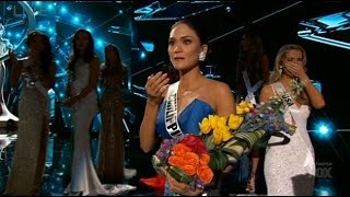 HD FULL Steve Harvey Messes Up On Miss Universe 2015 COLOMBIA x Philippines [upl. by Dnalwor505]