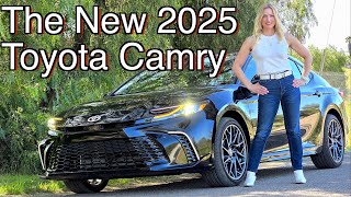 The new 2025 Toyota Camry review  The midsize sedan king gets better [upl. by Ellainad]