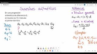 Sucesiones aritmeticas 2 [upl. by Ayhdnas429]