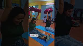 Gym Ball And Tyre WorkoutSM Aerobics zumba gymballtyreworkoutweightloss aerobics exercise [upl. by Belak]