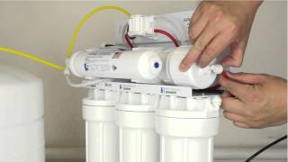 How To Replace Your Reverse Osmosis Filters and Membrane  APEC Water Installation Part 6 [upl. by Idnib]