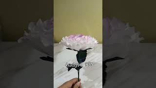 Flower from satin ribbon diy bungapitasatin flowers tutorial [upl. by Penny]