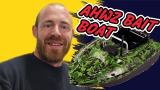 AHWZ CHEAP BAIT BOAT FROM AMAZON LEASOWES PARK  CARP FISHING 2023 [upl. by Nairod403]