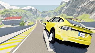 Satisfying Rollover Crashes 7 BeamNG Drive  Crash Blasters [upl. by Opaline]