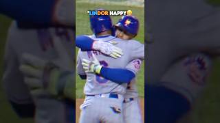 Francisco Lindor gets his revenge on the nationals mlb baseballteam mets mlbhomeruns [upl. by Shrier]