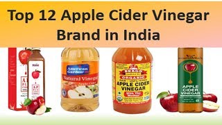 Top 12 Apple Cider Vinegar Brand In India​ [upl. by Hutner]