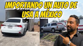 IMPORTANDO un vehículo AMERICANO a Mexico I car auction vlog [upl. by Drofkcor]