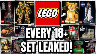 EVERY Lego 18 2024 SET LEAKED 50 Sets [upl. by La Verne]