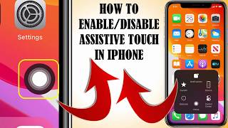 How to turn ON  OFF Assistive touch on iPhone Enable  Disable [upl. by Kedezihclem871]