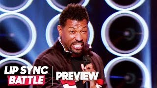 Deon Cole Goes Old School For “I Ain’t No Joke” by Eric B amp Rakim  Lip Sync Battle Preview [upl. by Amilb]