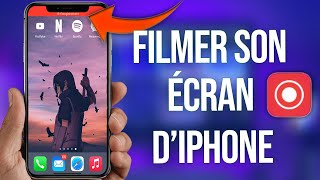 Comment Filmer son écran diPhone  TUTO COMPLET 2022 [upl. by Attenoj]