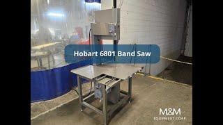 Hobart 6801 Band Saw Item 8998 MampM Equipment Corp [upl. by Avera63]