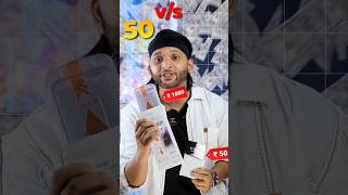 ₹50 Vs ₹1000 Tempered glass  Cheap Vs Expensive Tempered Glass shorts youtubeshorts techspy [upl. by Esined]