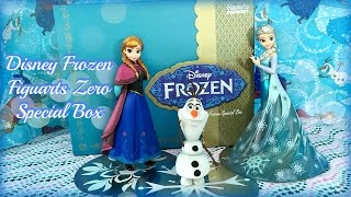 Disney Frozen Elsa Anna amp Olaf Figuarts Zero Special Box Unboxing Review [upl. by Nace136]