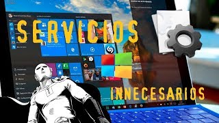 Cómo DESHABILITAR servicios innecesarios en WINDOWS 10 [upl. by Araec]