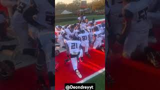 Pre game prayers deondreyyt collegefootball youtubeshorts nfl prayer highschoolfootball [upl. by Ibbob159]