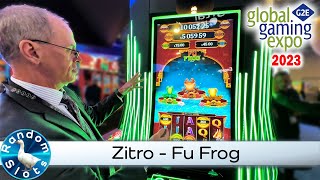 G2E2023 Zitro Fu Frog Slot Machine Preview [upl. by Teodor]