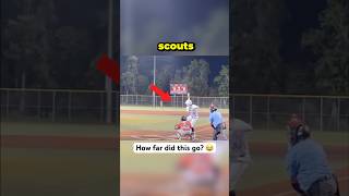 Kid hits home run in front of college scouts 🤯 [upl. by Anifesoj241]