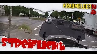 Beinahe Unfall ✫ Fehler beim Fahrstreifenwechsel ☢ Streiflicht [upl. by Nolaf883]