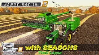 Hauling Bales Buying a Subsoiler Harvesting Rye amp Baling Straw  Sandy Bay 19  FS19 TimeLapse 16 [upl. by Davidson]