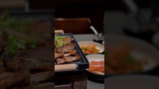 Korean food yummy japanesefood restaurant delicious foodie steak [upl. by Ollehcram]