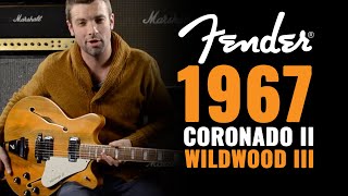 1967 Fender Coronado II Wildwood III  CME Gear Demo  Joel Bauman [upl. by Marozas]