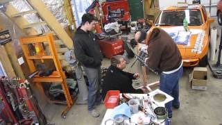 Time lapse building a Porsche 944 engine short block [upl. by Jumbala364]