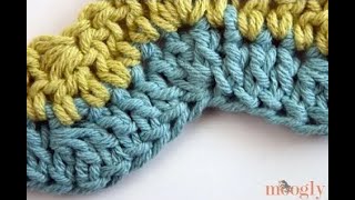 How to Crochet Increasing and Decreasing with Foundation Stitches Left Handed [upl. by Enelrihs]