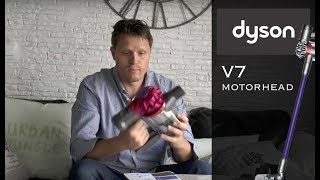 Dyson V7 Motorhead Unboxing Test aspiradora [upl. by Aubarta]