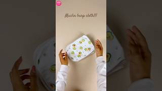 Muslin burp cloth for baby  WhatsApp 7025604060 shortsfeed shorts viral trending [upl. by Jewelle]