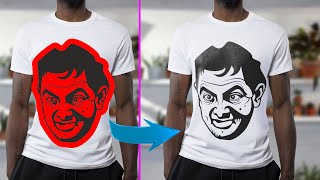 How To Design a Tshirt in Photoshop [upl. by Nosneh]